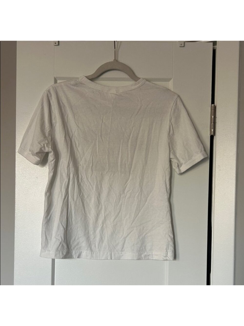 White Crewneck Short-Sleeve Tee - Picture 2 of 2